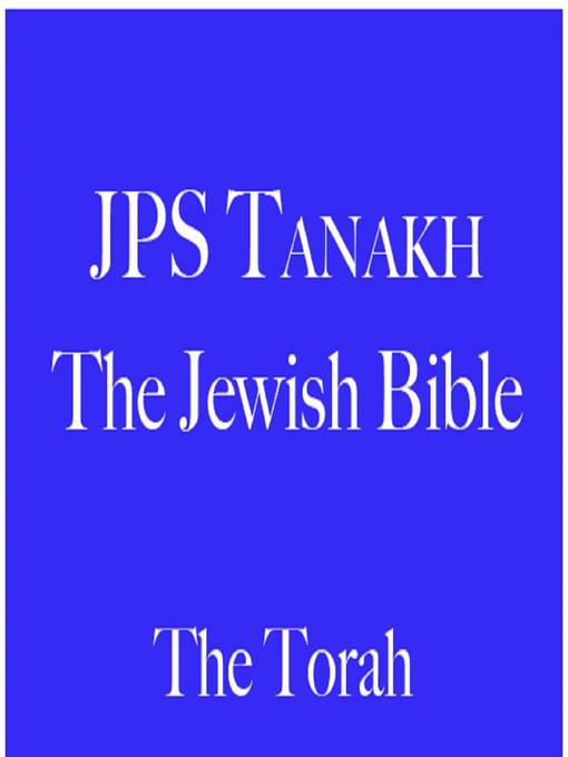 Title details for Torah by The Jewish Publication Society - Wait list